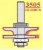 Фрезы Globus для мебельной обвязки 3505 G