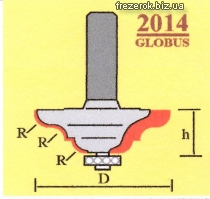 Фрезы по дереву кромочные калевочные 2014 G