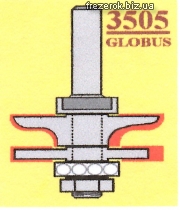 Фрезы Globus для мебельной обвязки 3505 G