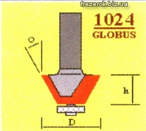 Фрезы для снятия фаски 1024 G
