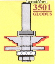 Фрезы Globus для мебельной обвязки 3501 G