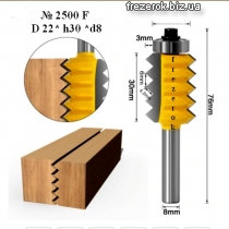 Фреза для сращивания №2500F D22*h30*d8