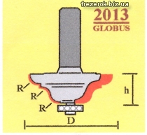 Фрезы по дереву кромочные калевочные 2013 G