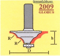 Фрезы по дереву кромочные калевочные 2009 G