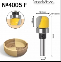 Фреза №4005F D19*16*8 гантельна з підшипником