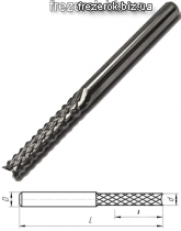 Фреза "КУКУРУДЗА" D8*I42-L75