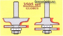Фрезы Globus для мебельной обвязки 3505 G set
