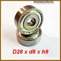 Подшипник 638zz (D28xd8xh9)