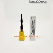 Фреза конусная сферическая R1,5*d6*l24*L50*2T