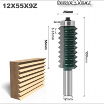 Фреза для зрошення №2500F z9*D28*h55*d12