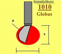 Фреза по дереву шарообразная 1010 G