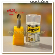 Фреза галтельная 0502 d6.35*D6.35