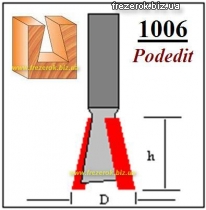 Фреза ласточкин хвост Pobedit