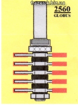 Фрезы Globus для сращивания и сплачивания 2560 G