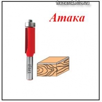 Фреза Атака кромочная прямая с нижним подшибником